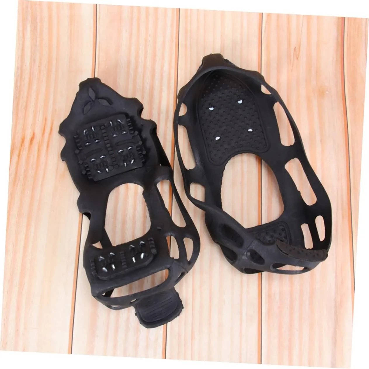 PartyKindom Anti-Slip Shoe Cover Climbing Shoe Grip Shoe Grips Bottom of Shoes Snow Cleats for Shoes Shoe Chains for