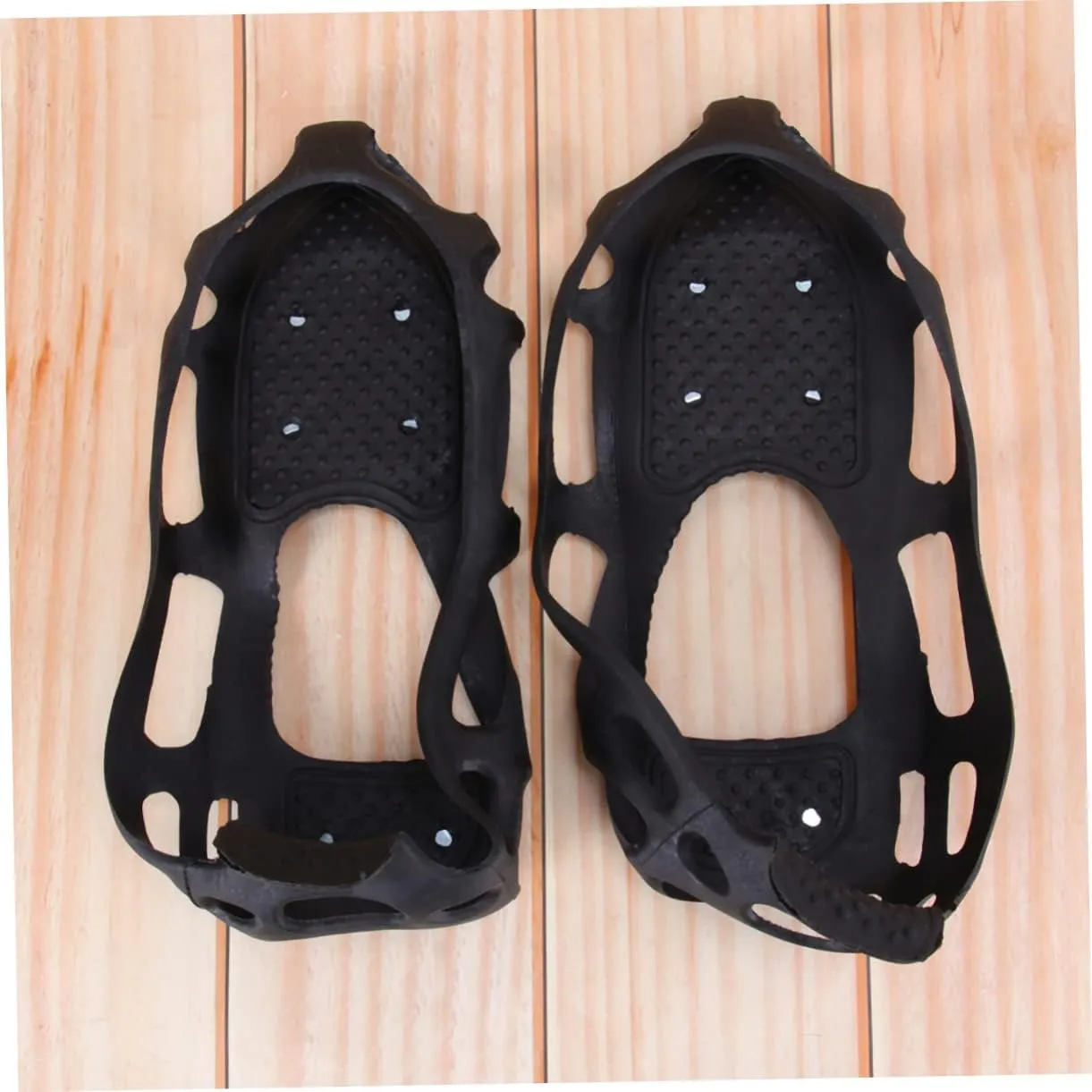 PartyKindom Anti-Slip Shoe Cover Climbing Shoe Grip Shoe Grips Bottom of Shoes Snow Cleats for Shoes Shoe Chains for