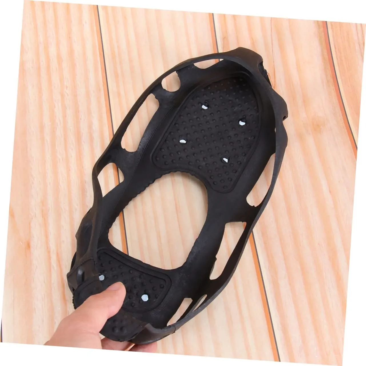 PartyKindom Anti-Slip Shoe Cover Climbing Shoe Grip Shoe Grips Bottom of Shoes Snow Cleats for Shoes Shoe Chains for