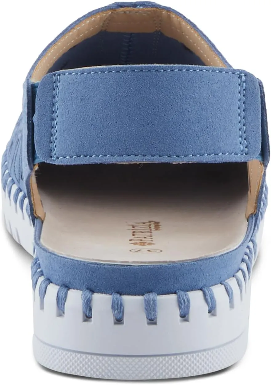 PATRIZIA Women's UNOR Slip-On Closed-Toe Slingback Shoes - Comfortable Microsuede Upper, Removable Leather Insole, 1-Inch Heel