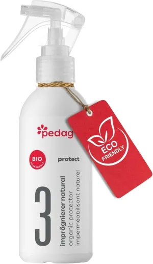 pedag Organic Protector - Natural Waterproof your Shoes, Shoe Protector Spray - Sustainably Shields Materials from Dirt & Moisture, Odorless, Biodegradable, Indoor Use. Odorless.