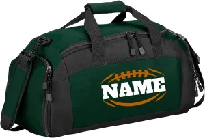 Personalized Football Duffle Bag: Ideal Football Gear, Equipment Carrier - Versatile Football Bag for Practice and Games, Durable Football Bags for Easy Transport