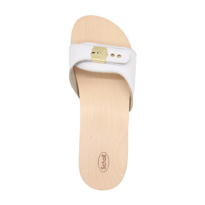 Pescura Flat Women's Casual Sandals - White