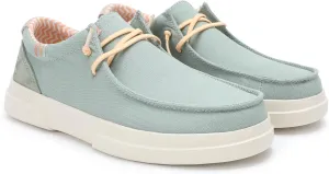 PITAS Sirmione Loafers for Women | Comfortable Casual Shoes | Women’s Ultralight Slip-On Shoes | Green