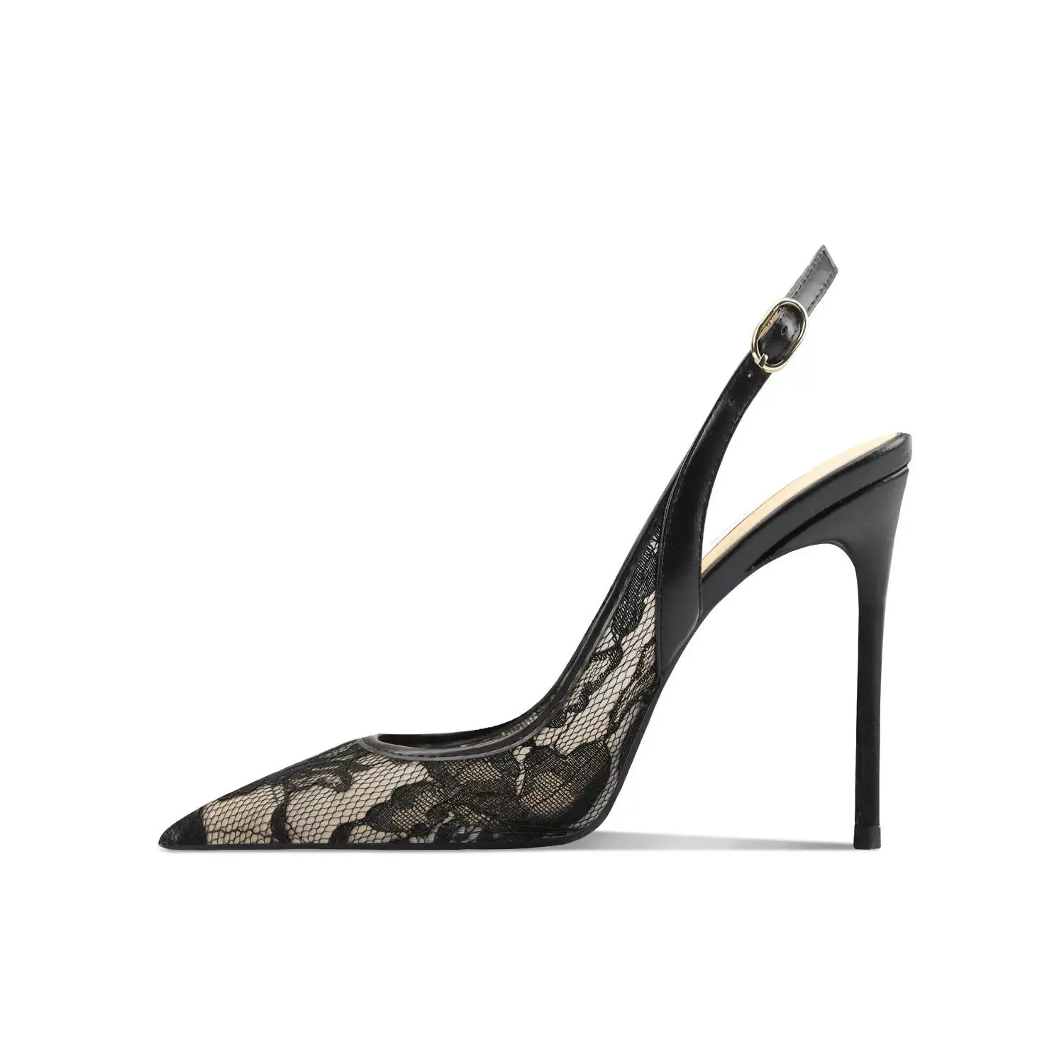 Pointed Lace Mesh Breathable Women's Sandals