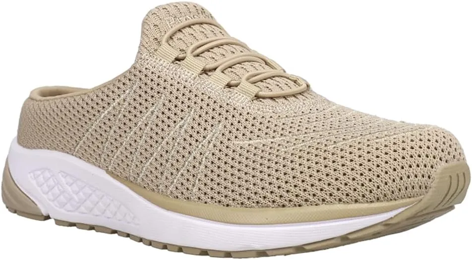 Propet Womens Tour Slip On Mule Sneakers Shoes Casual - Black