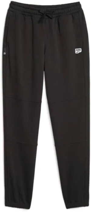 PUMA Kids Boys Downtown Sweatpants Casual Drawstring - Black - Size XL