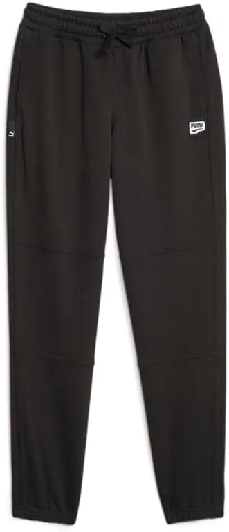 PUMA Kids Boys Downtown Sweatpants Casual Drawstring - Black - Size XL