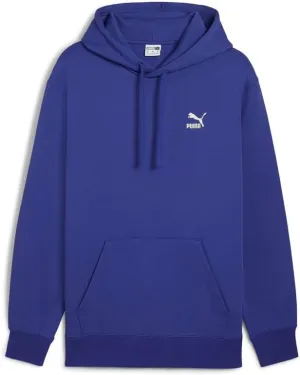 PUMA Mens Classics Small Logo Hoodie Casual Outerwear Casual Hoodie - Blue - Size M