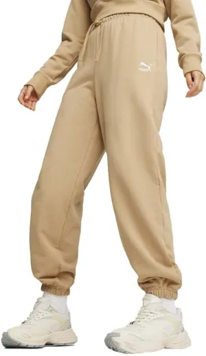 PUMA Womens Better Classics Sweatpants Casual Drawstring - Beige - Size M