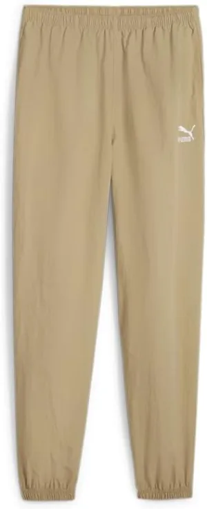 PUMA Womens Classics Relaxed Pants Casual Comfort Technology - Beige - Size M