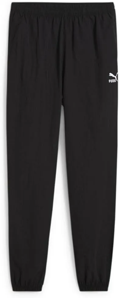 PUMA Womens Classics Relaxed Small Logo Sweatpants Casual - Black - Size L