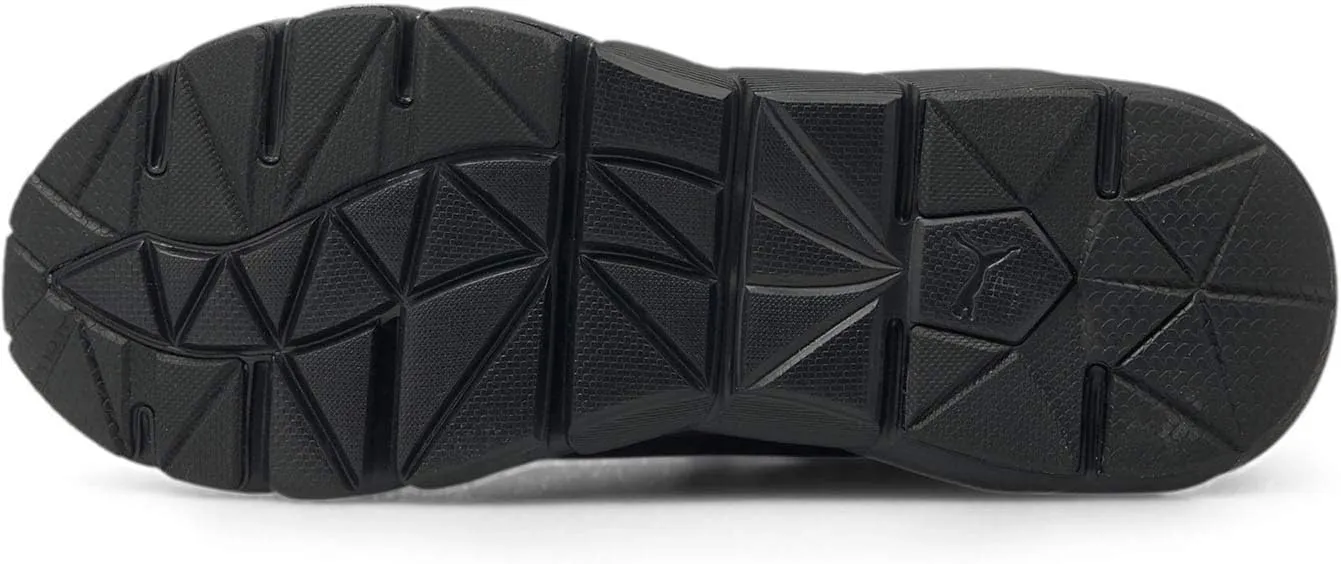 Puma Womens Weave Zip Slip On Training Sneakers Shoes - Black