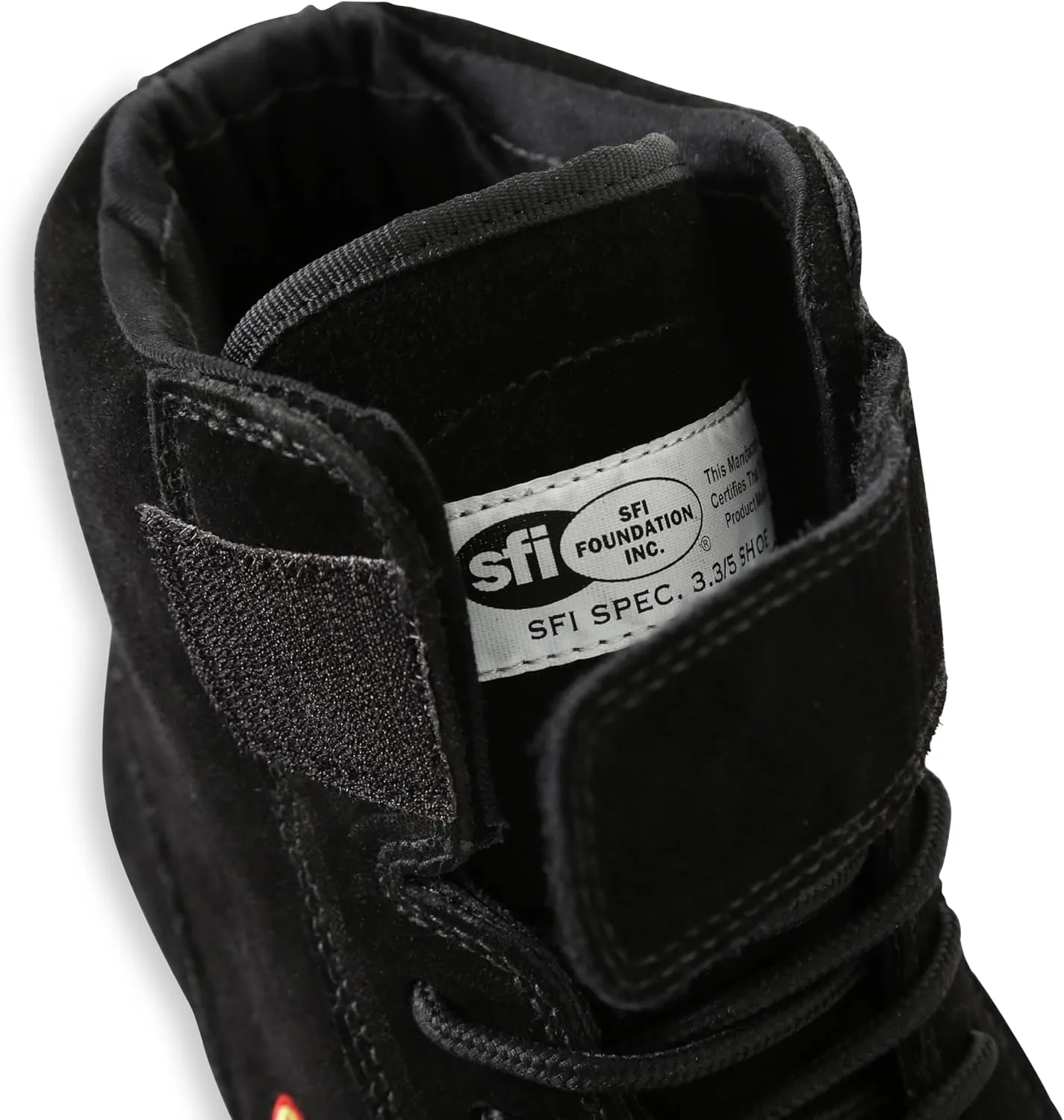 RaceQuipRQP 30300100RQP 303 Driving Shoes Mid-Top SFI 3.3/5 Black Size 10