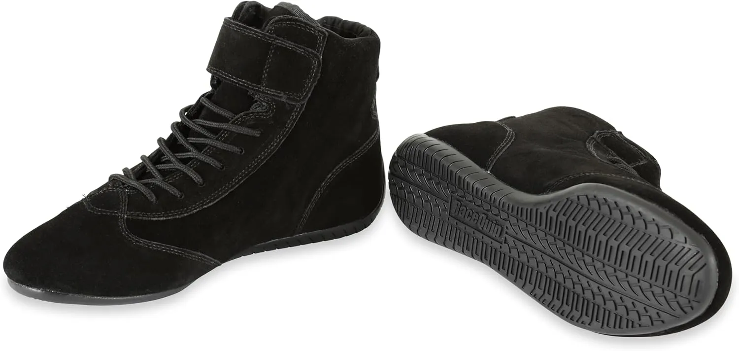 RaceQuipRQP 30300100RQP 303 Driving Shoes Mid-Top SFI 3.3/5 Black Size 10