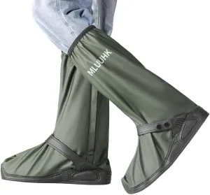 Rain Shoe Covers, Reusable Waterproof Rain Cover for Shoes, Non-Slip PVC Snow Boot Covers for Men and Women