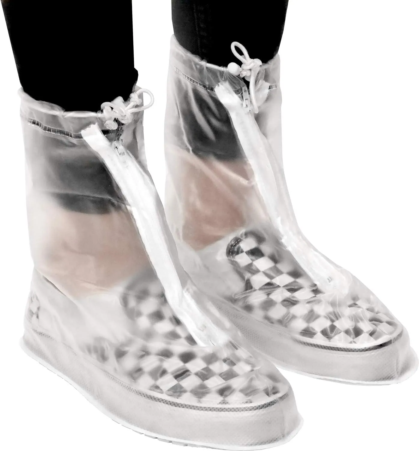 Rain Shoe Covers | Waterproof Shoe Covers for Men Women | Reusable Galoshes Overshoes