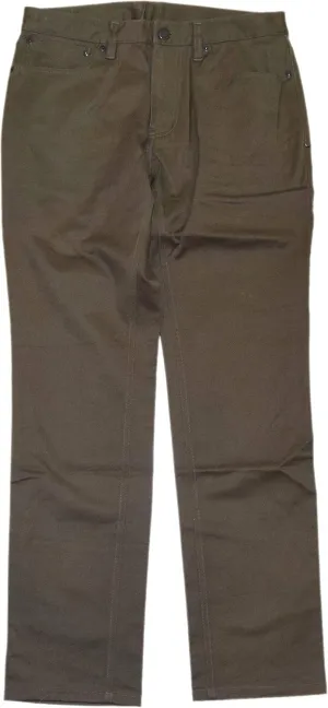 Ralph Lauren Polo Black Label Skinny Chino Cotton Casual Dress Pants Green 30R $295