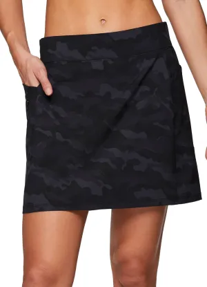 RBX Active Women's Golf/Tennis Everyday Casual Athletic Skort with Bike Shorts