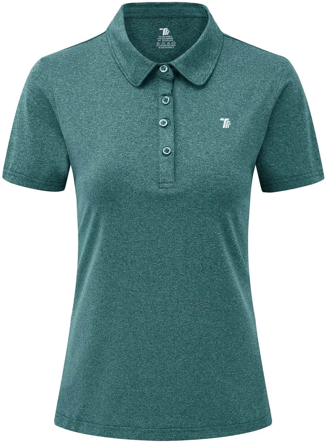 Rdruko Women's Golf Polo Shirts Short Sleeve Dry Fit Moisture Wicking Tennis Sports Casual Collared T Shirts