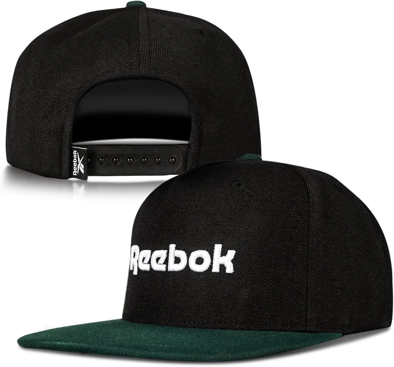 Reebok Originals Hat | Snapback | Adjustable | Flat Brim | Classic | Baseball Cap | Athletic Styling | Acrylic