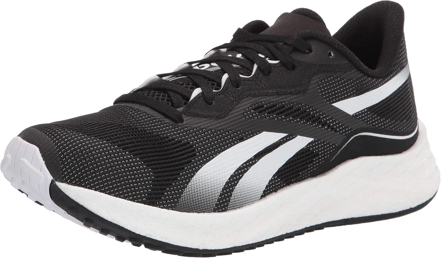 Reebok womens Floatride Energy 3.0 Running Shoe, Core Black/White, 6 US