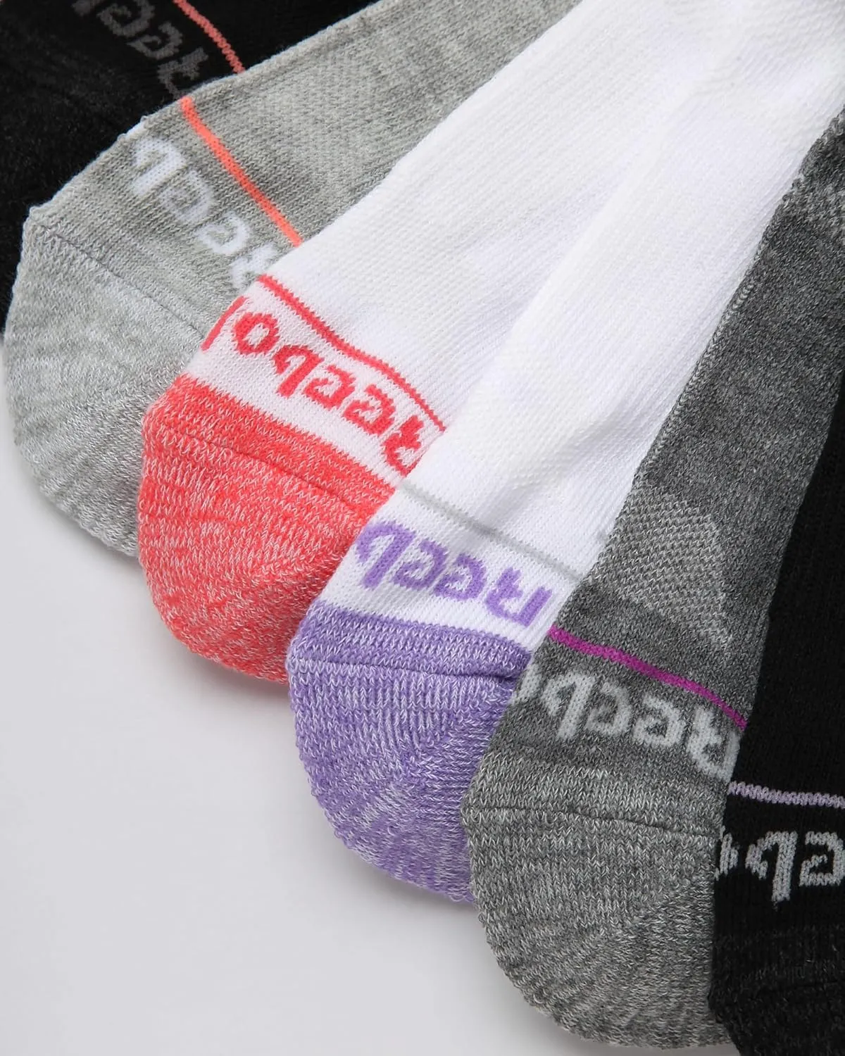 Reebok Womens Low Cut Socks - 12 Pack Athletic Performance Moisture Wicking Low Cut Tab Ankle Socks for Women (Sizes: 4-10)