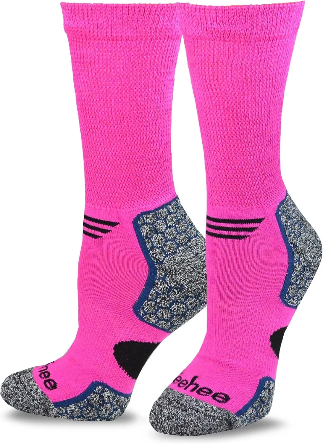 Relaxed Binding Lose Top Viscose Bamboo Diabetic Socks for Adult Women Men Multipairs Solid and Colorful