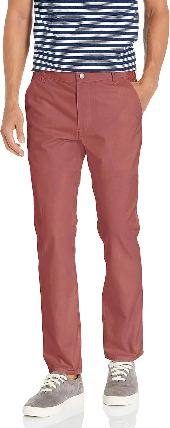 Reyn Spooner Men's Tailored Fit Flat Front Chino Pant