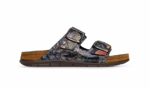 'Rodigo-D' women's slide sandal - multicolour