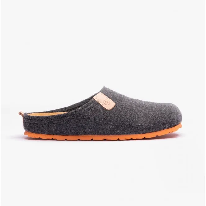 Rohde 6900-82 Mens Slippers Anthracite