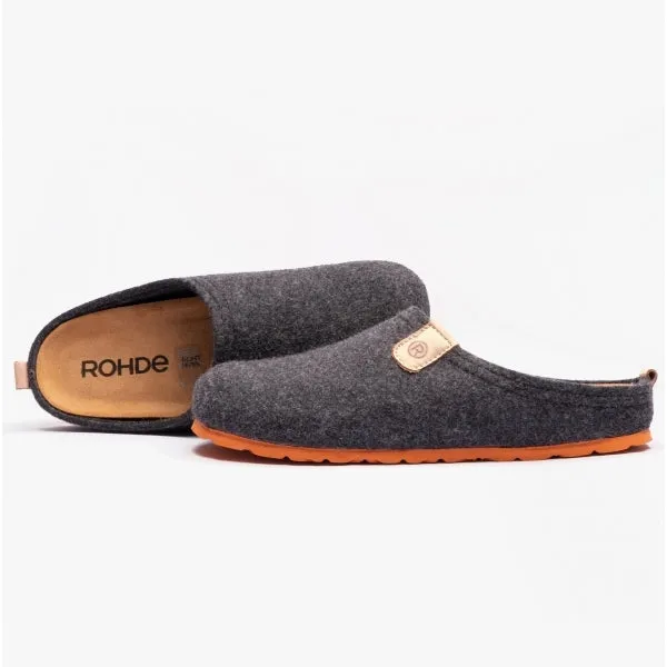 Rohde 6900-82 Mens Slippers Anthracite