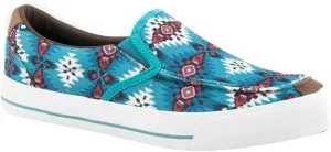 ROPER Womens Angel Fire Slip On Sneakers Shoes Casual - Blue