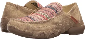 Roper Womens Daisy Canvas Slip-On