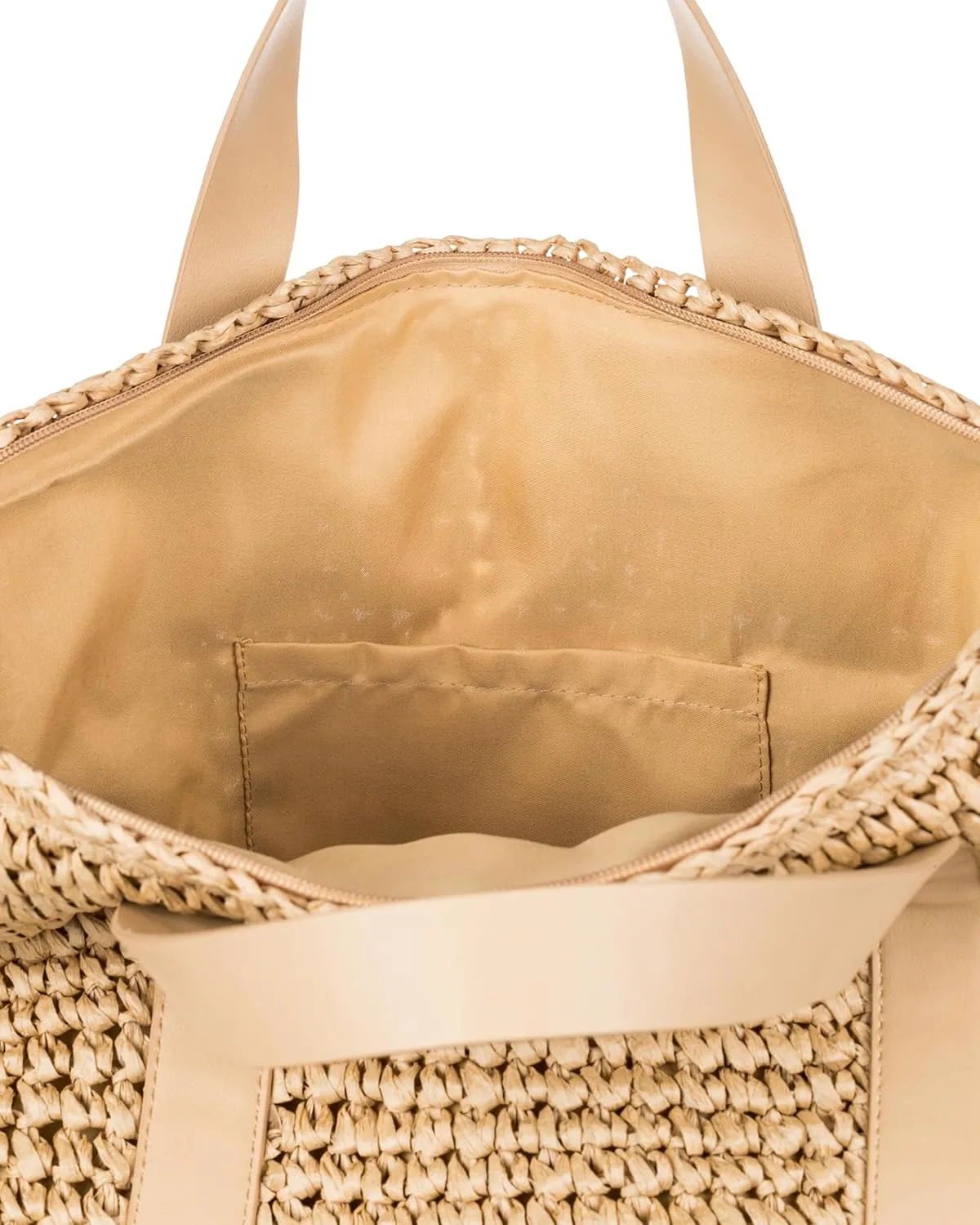 Roxy Women's Beach Tote Bag | Travel | Vacation | Straw | Lightweight | Breathable
