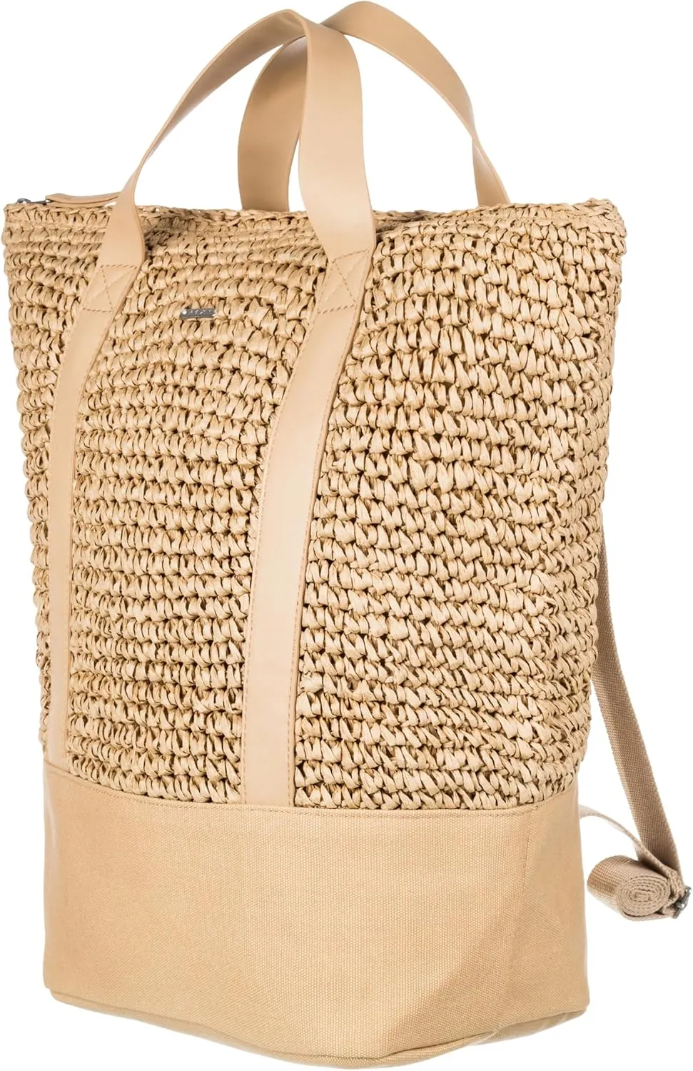 Roxy Women's Beach Tote Bag | Travel | Vacation | Straw | Lightweight | Breathable
