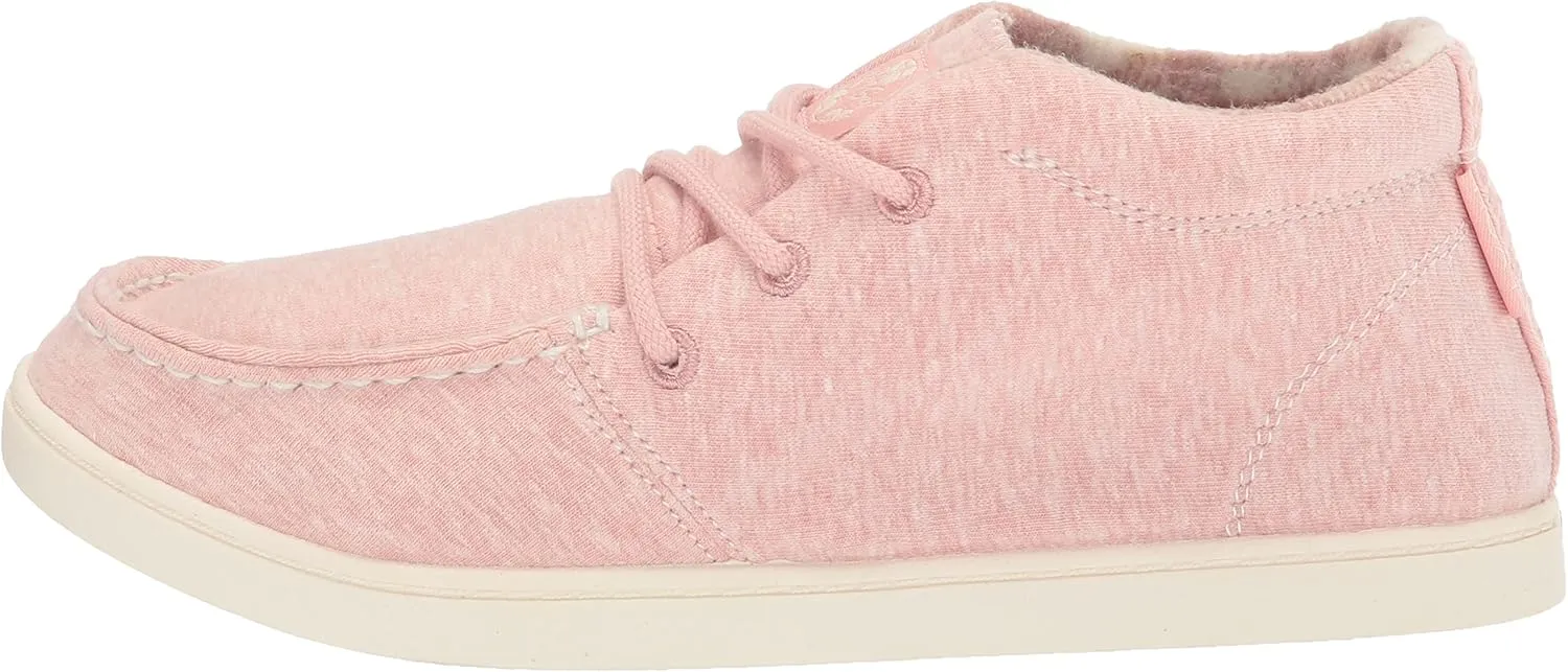 Roxy Women's Minnow Mid Top Slip on Sneaker Shoe