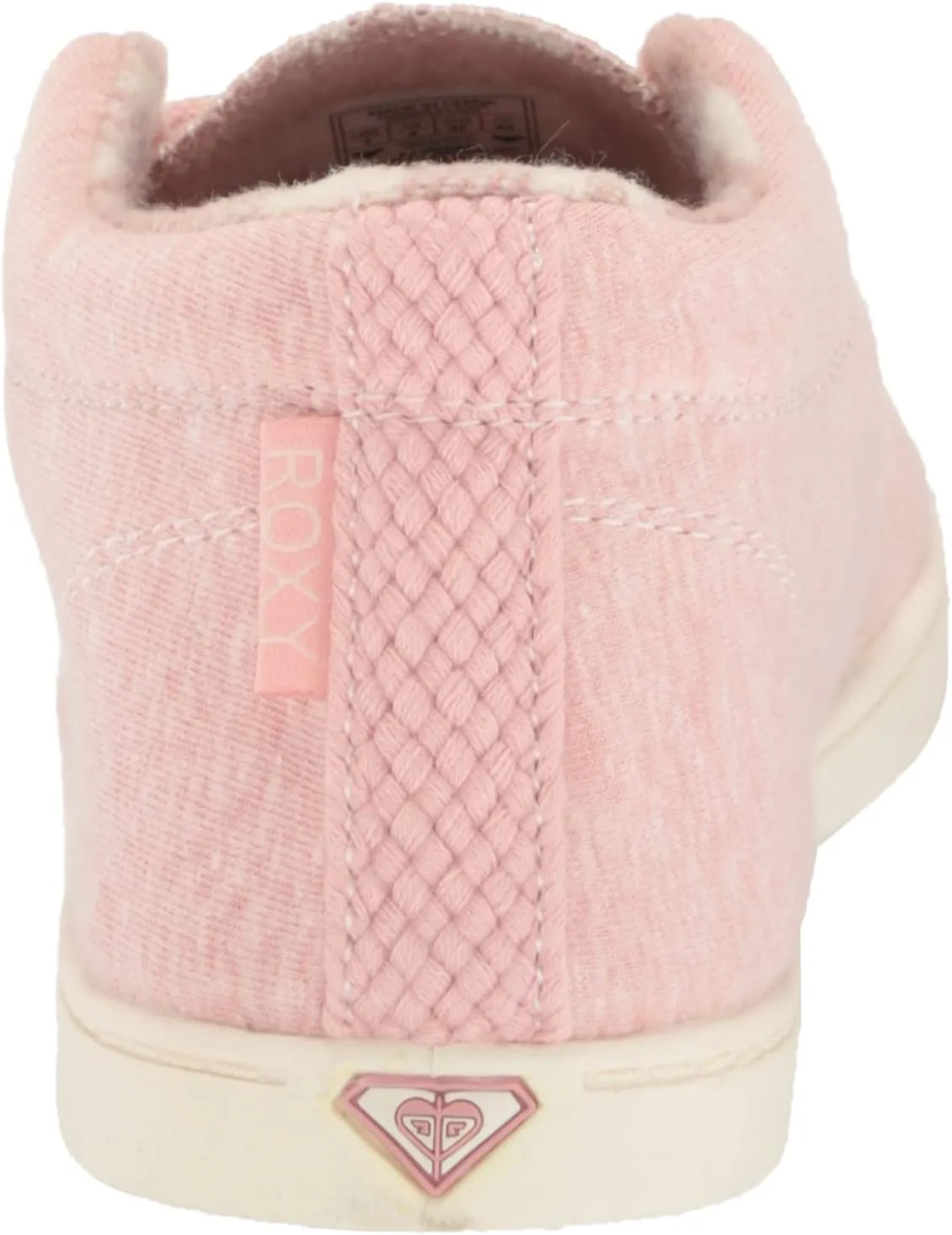 Roxy Women's Minnow Mid Top Slip on Sneaker Shoe