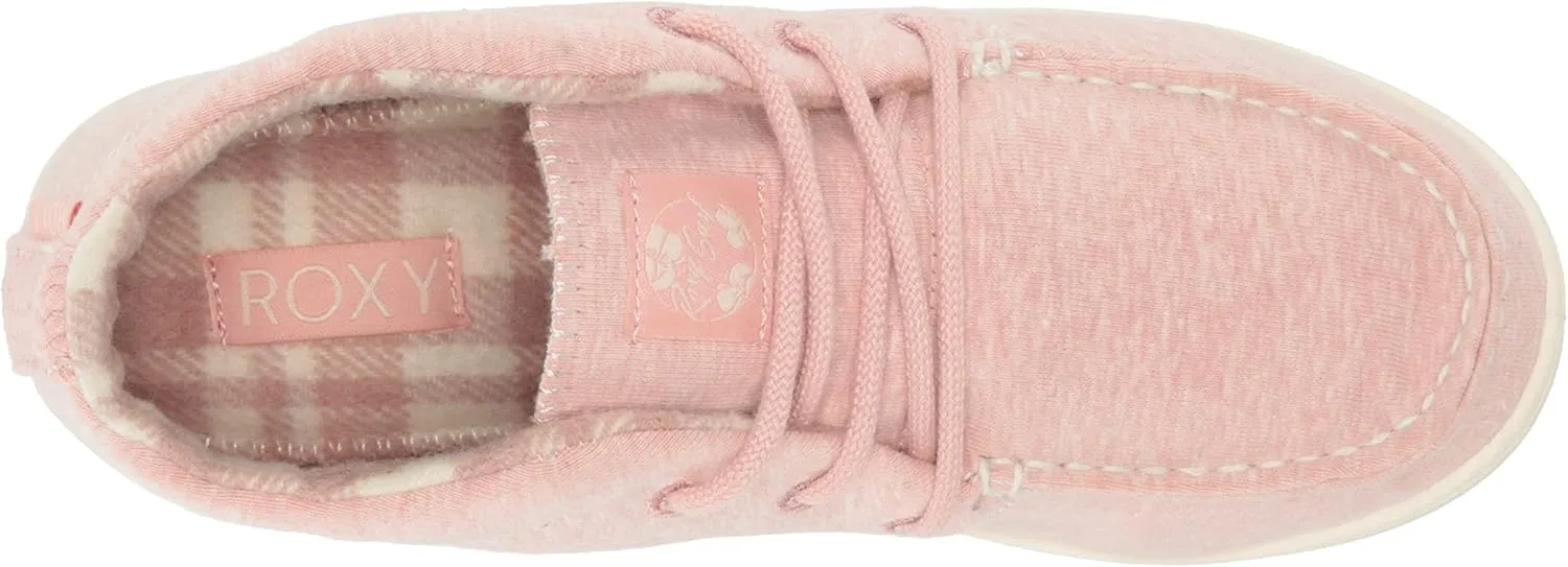 Roxy Women's Minnow Mid Top Slip on Sneaker Shoe