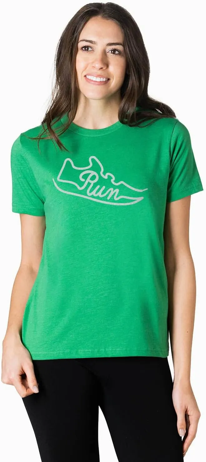 Run Shoe T-Shirt | Running Tee | Adult Sizes