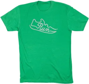 Run Shoe T-Shirt | Running Tee | Adult Sizes
