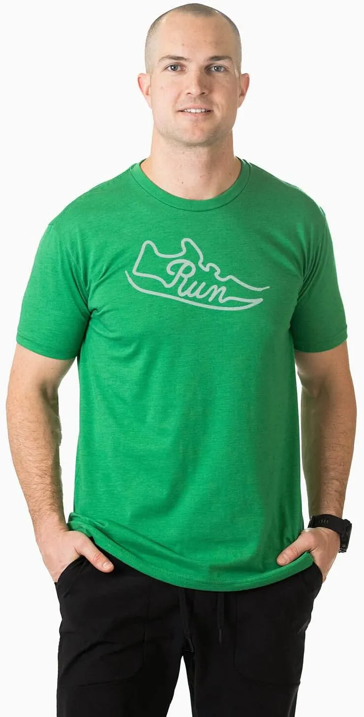 Run Shoe T-Shirt | Running Tee | Adult Sizes