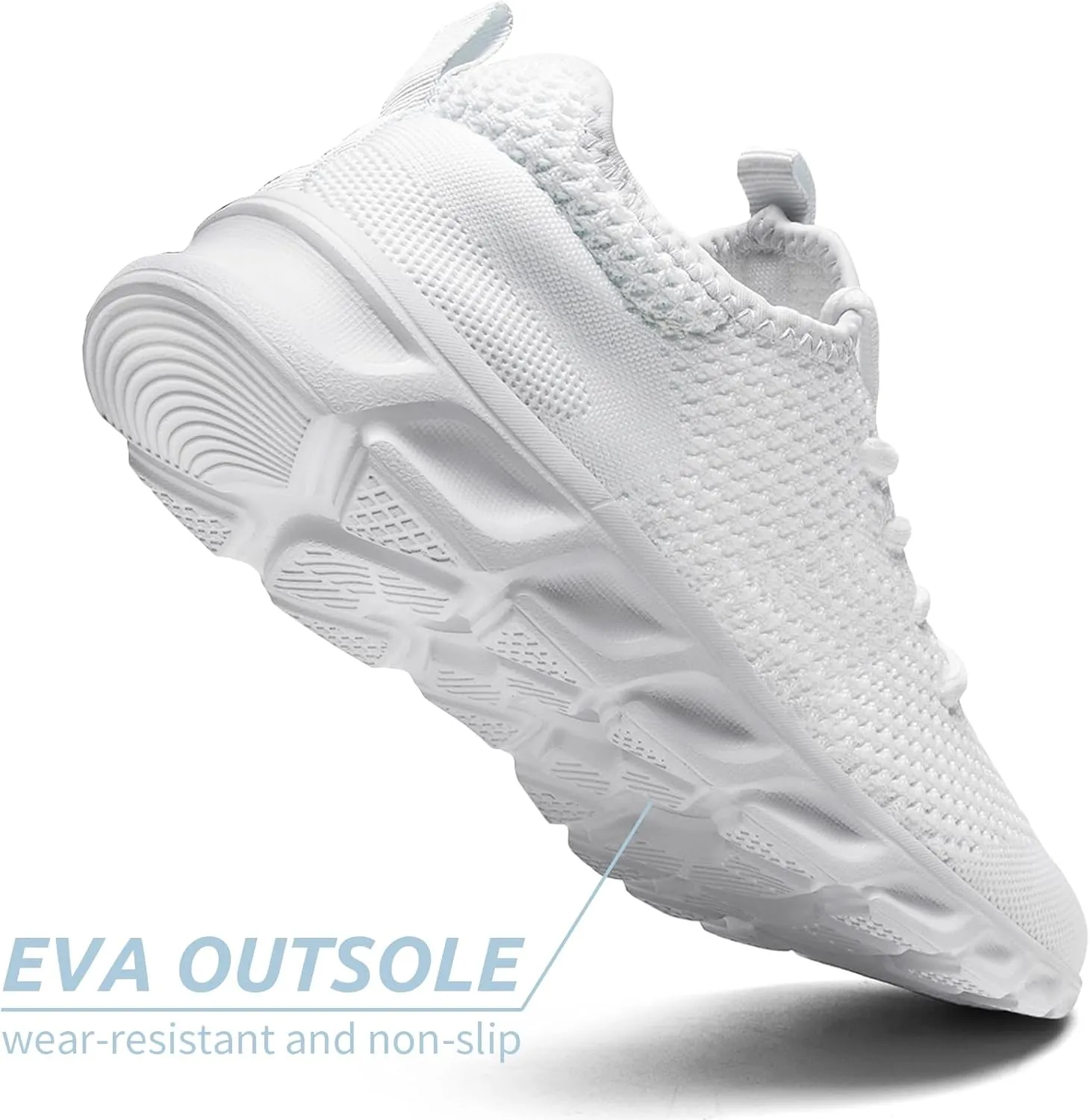 Running Womens Shoes Fashion Walking Sports Gym Tennis Breathable Slip on Ladies Non Slip Lightweight Jogging Sneakers