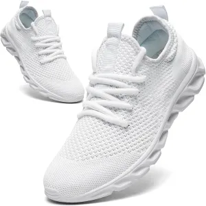 Running Womens Shoes Fashion Walking Sports Gym Tennis Breathable Slip on Ladies Non Slip Lightweight Jogging Sneakers