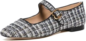 Sam Edelman Women's Michaela Stud Mary Jane Flat