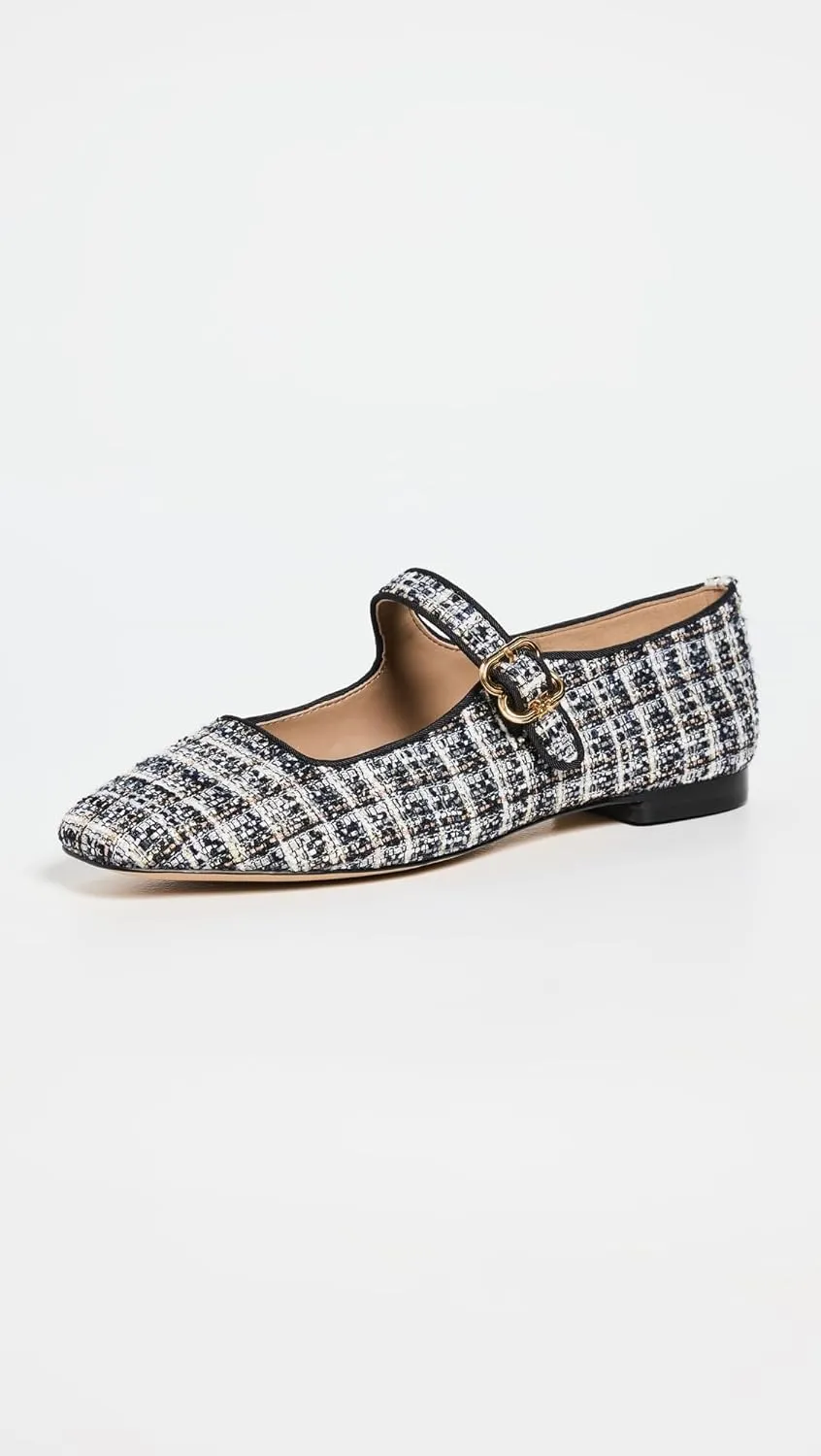 Sam Edelman Women's Michaela Stud Mary Jane Flat