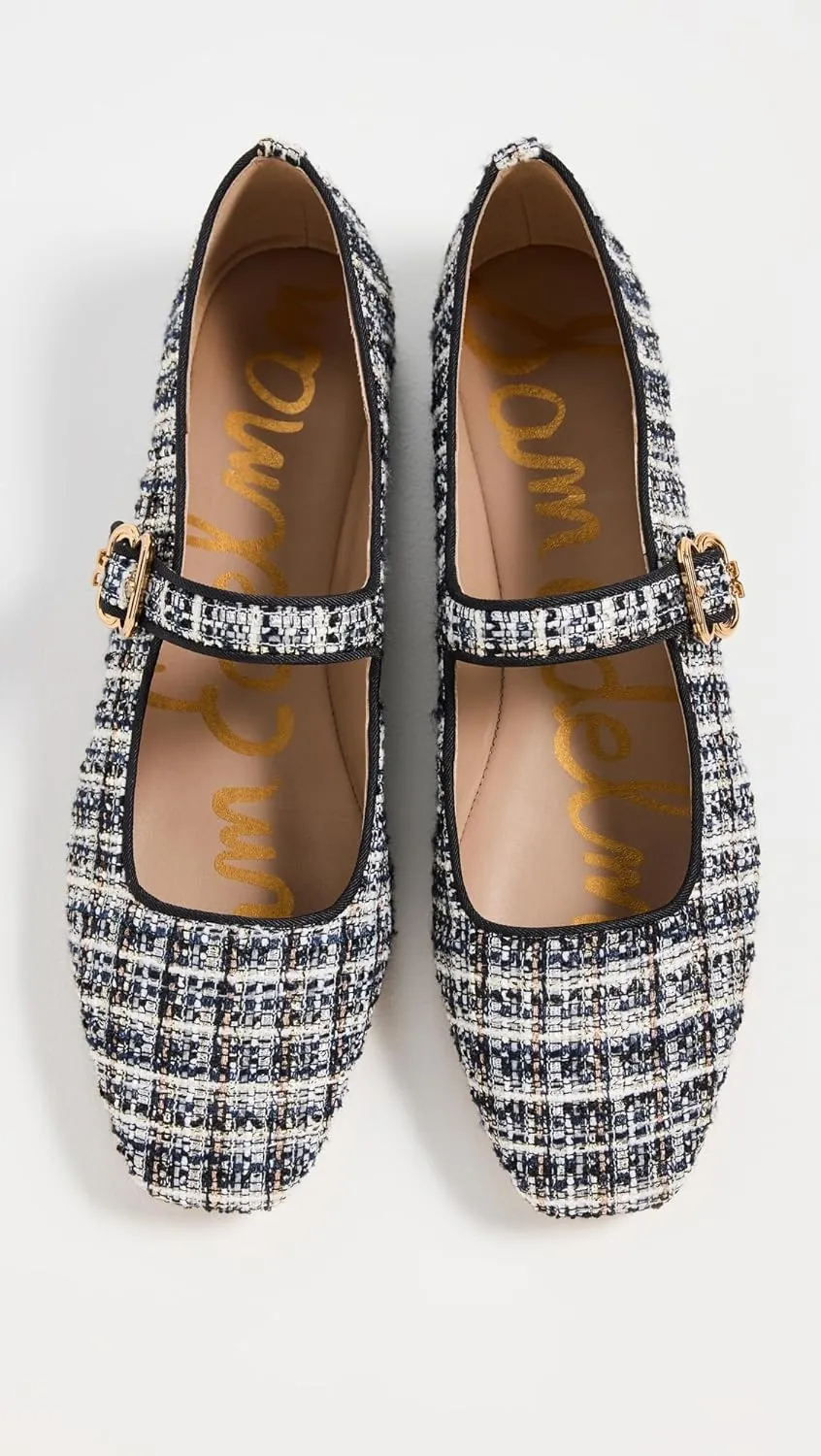 Sam Edelman Women's Michaela Stud Mary Jane Flat