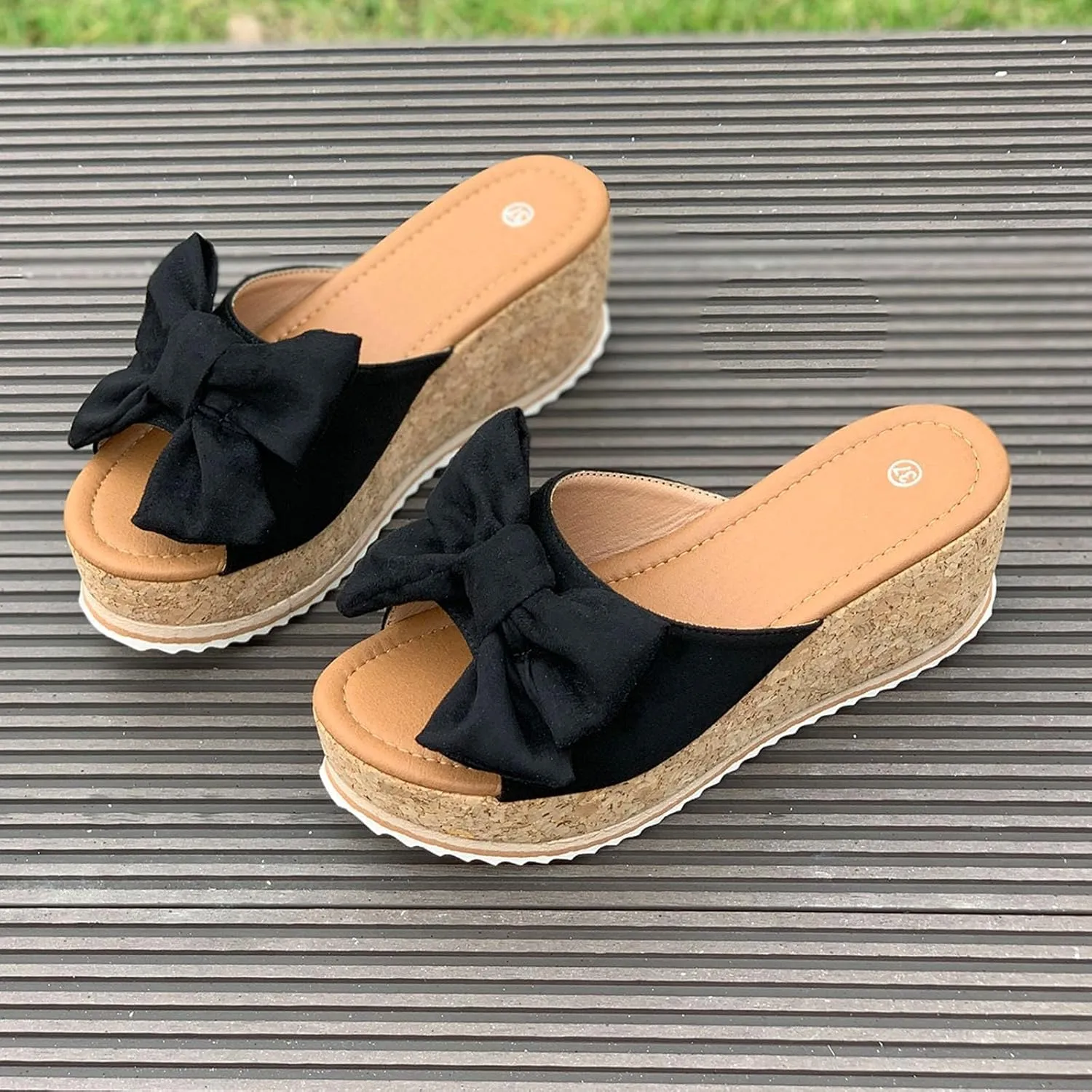 Sandals for Women Dressy Walking Orthopedic Slippers Casual Bottom Roman Shoes 2025 Summer Wedges Sandals