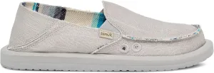 Sanuk Womens Donna Hemp Loafers | Womens Shoes | Slip On Shoes for Women | Women's Slip-on Loafers | Memory Foam Footbed