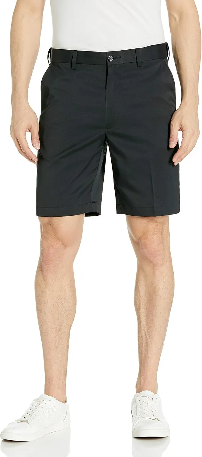 Savane Men's Flat Front Mirco Fiber Short